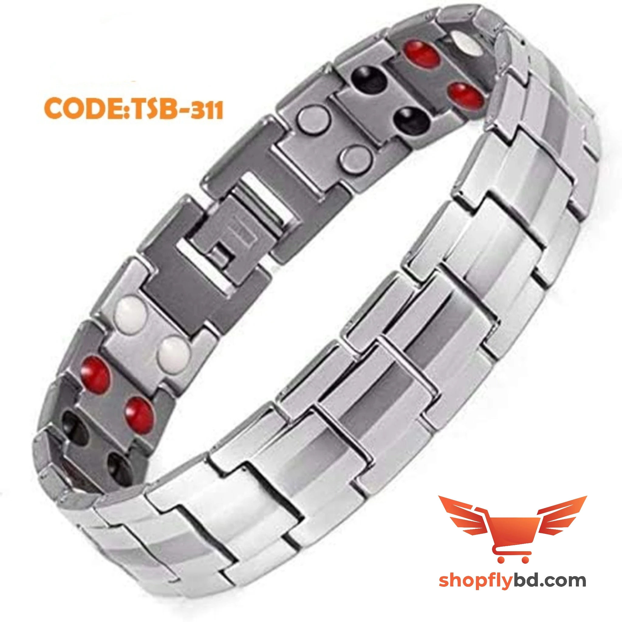 টাইটানিয়াম ম্যাগনেটিক ব্রেসলেট(Code:TSB-369)