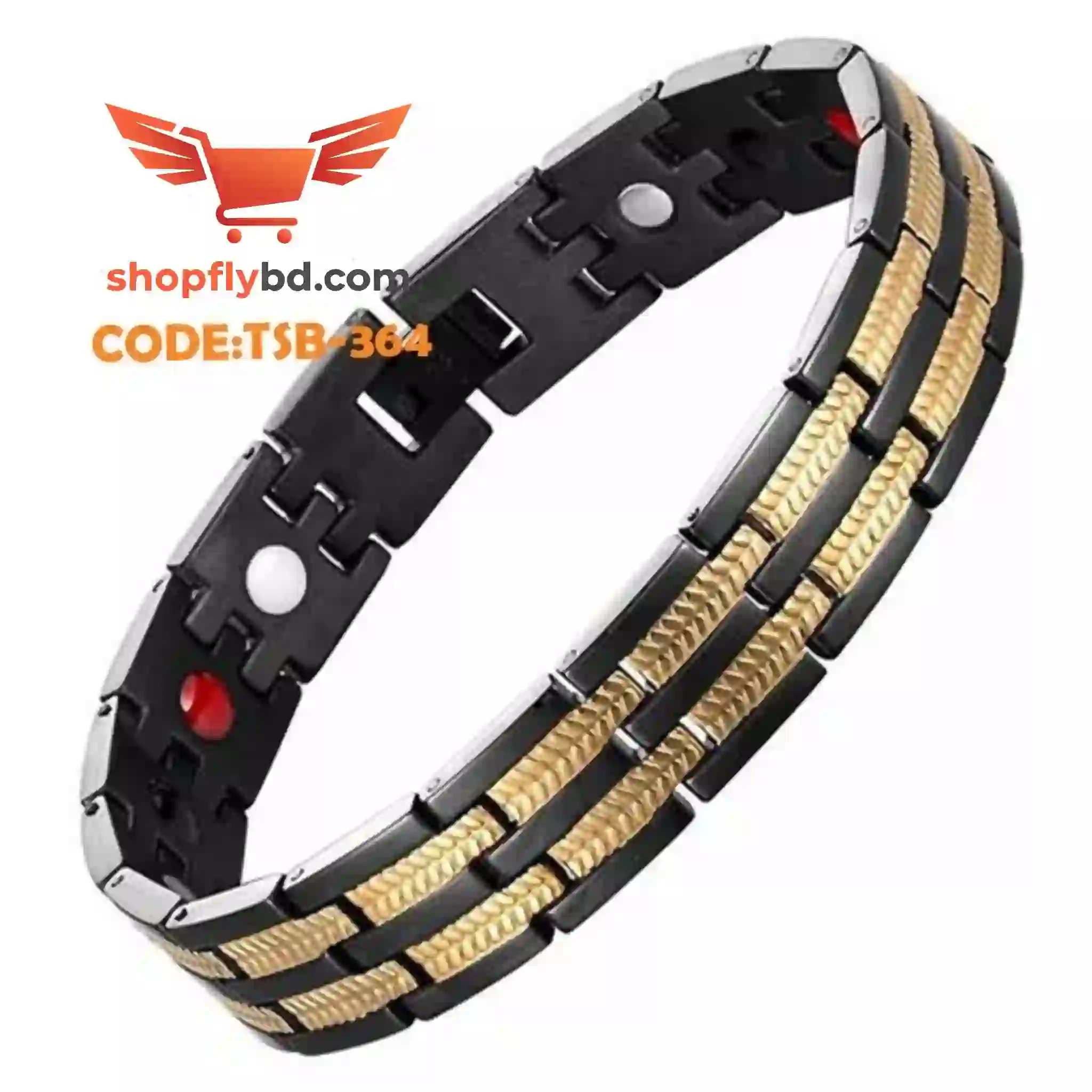টাইটানিয়াম ম্যাগনেটিক ব্রেসলেট(Code:TSB-364)