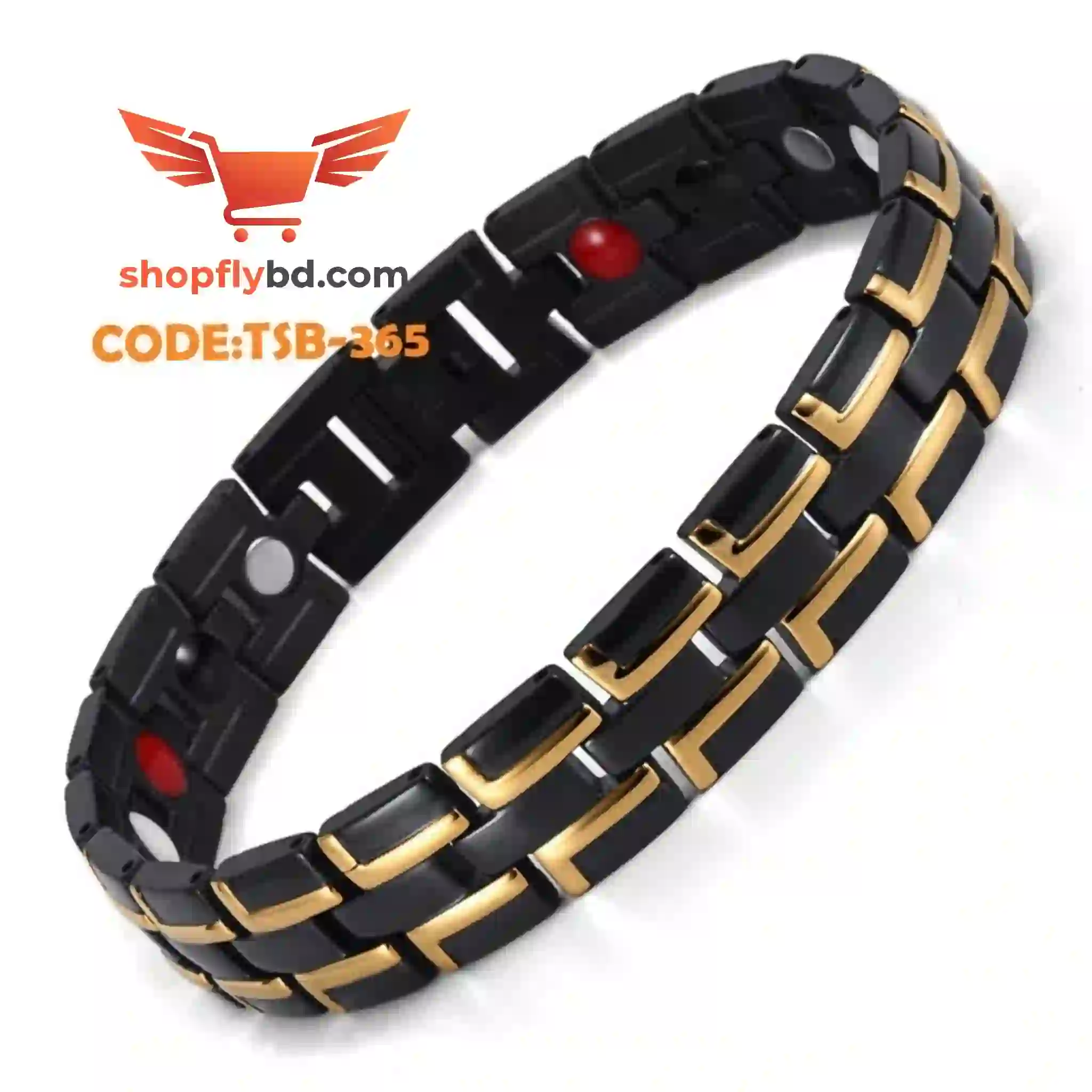 টাইটানিয়াম ম্যাগনেটিক ব্রেসলেট(Code:TSB-365)