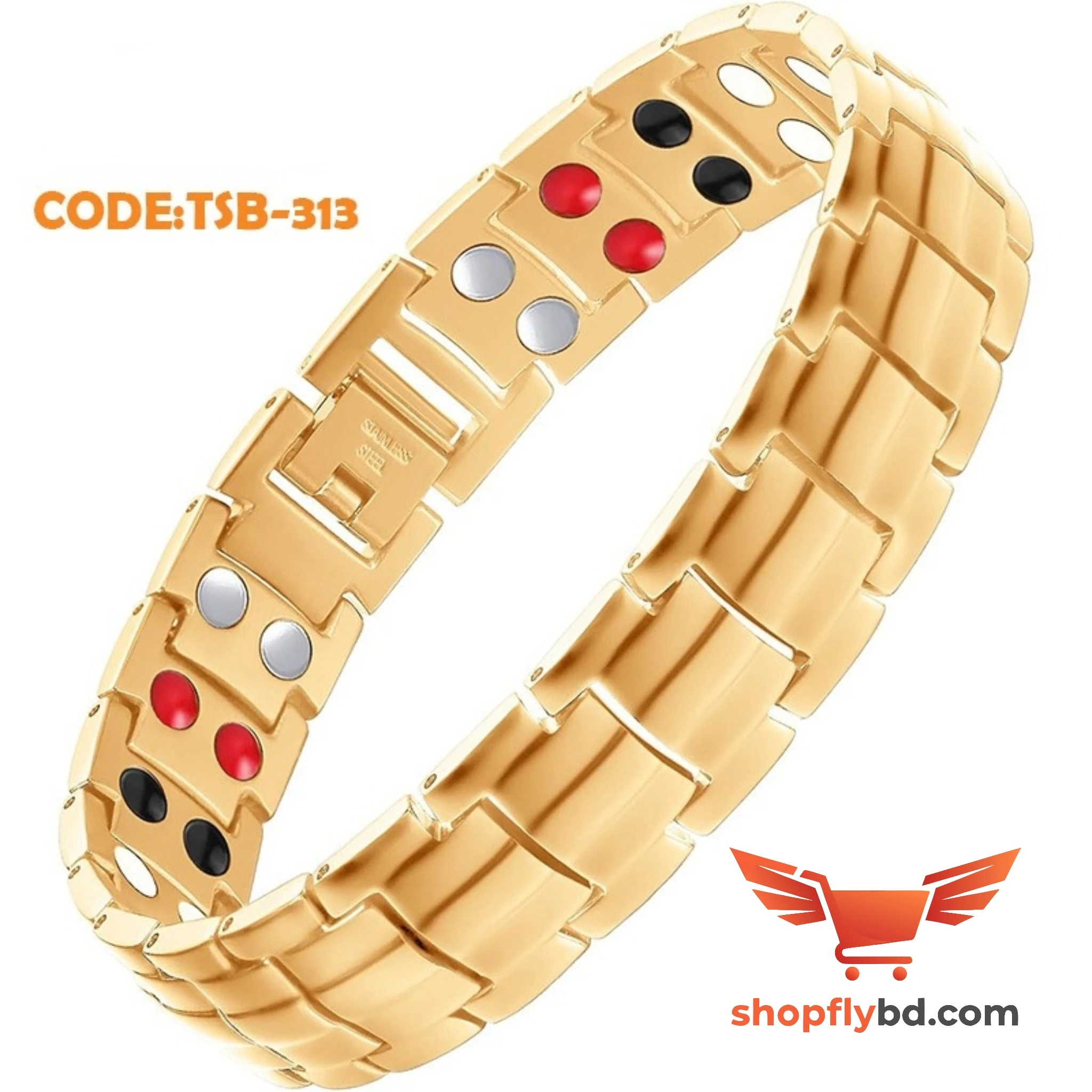 টাইটানিয়াম ম্যাগনেটিক ব্রেসলেট(Code:TSB-313)