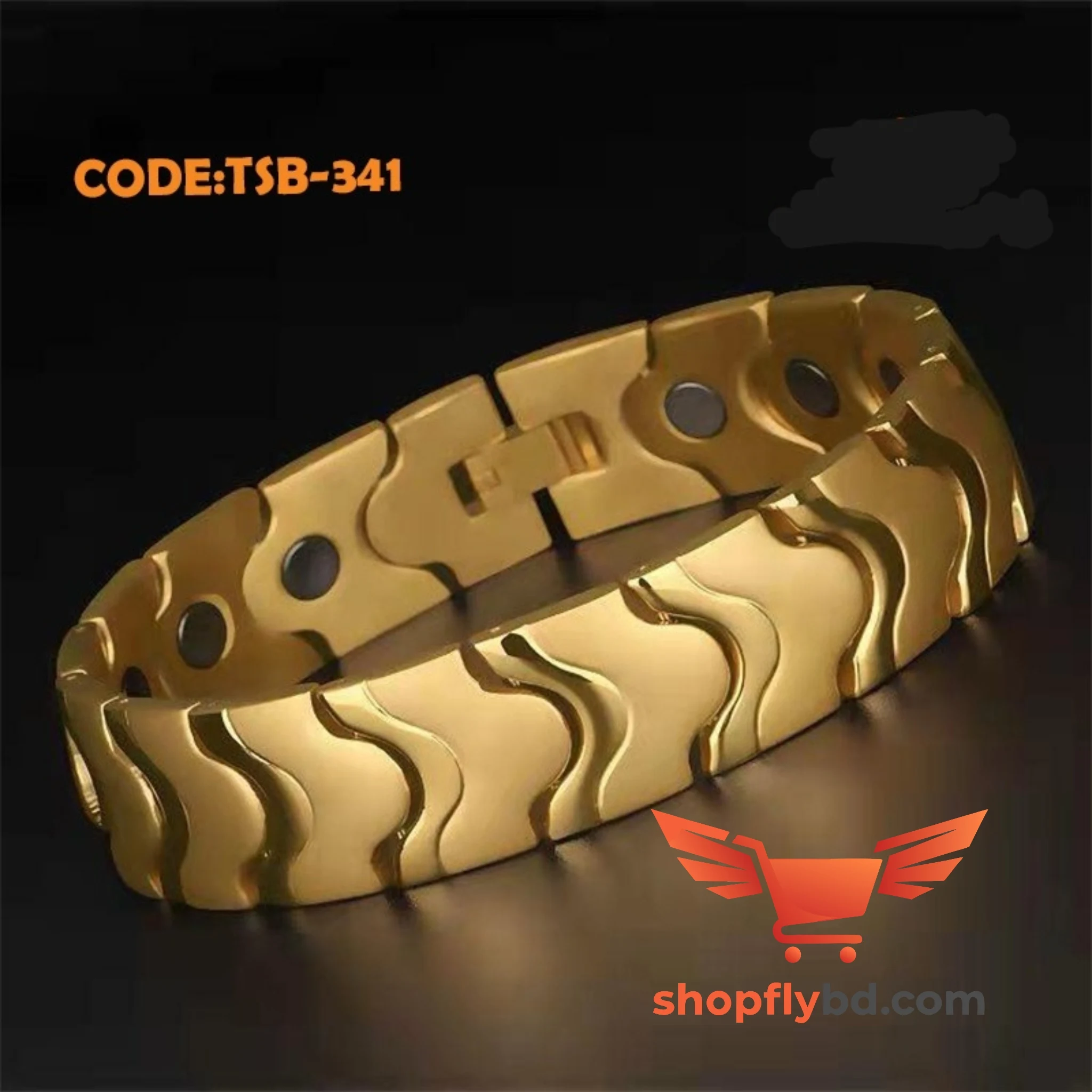 টাইটানিয়াম ম্যাগনেটিক ব্রেসলেট(Code:TSB-341)