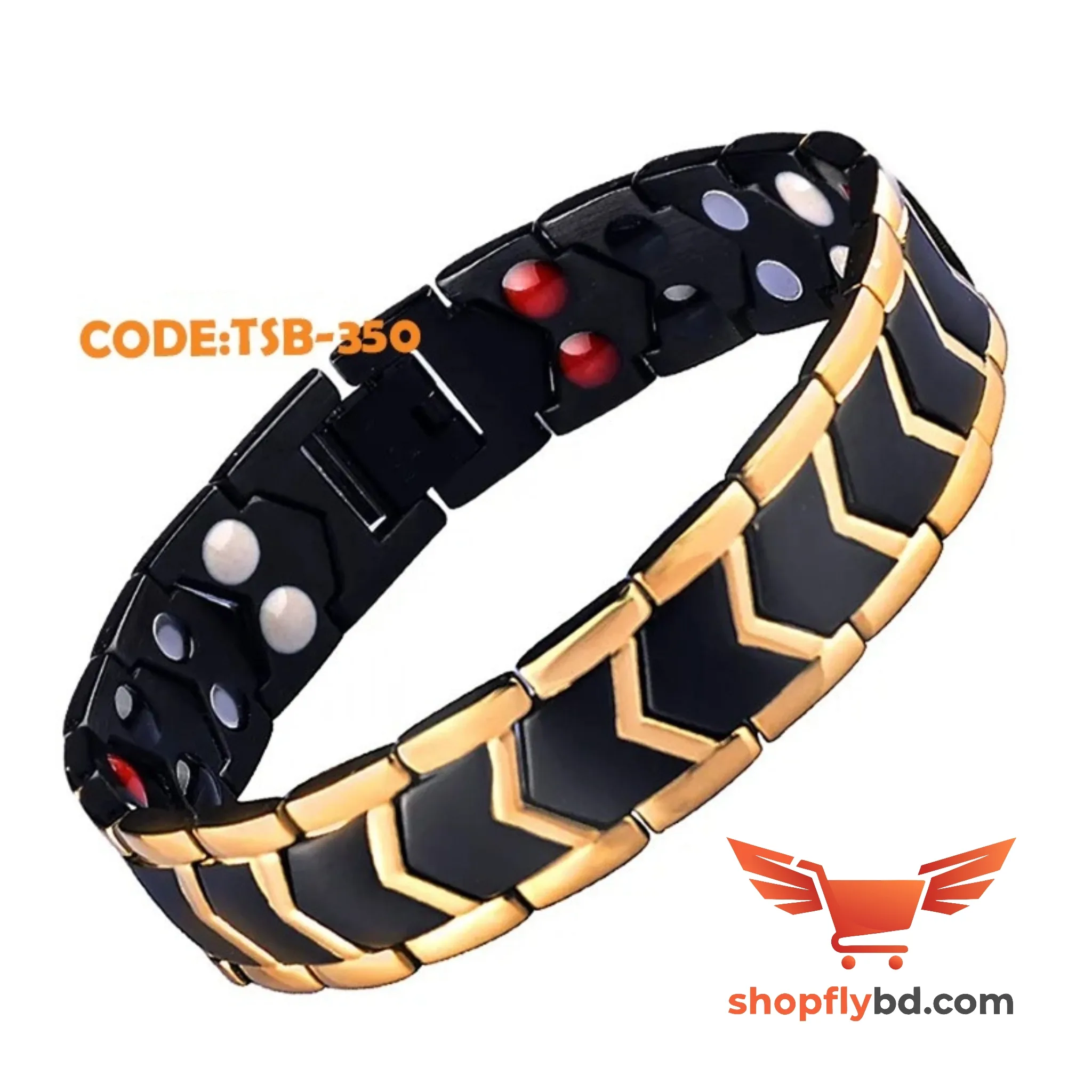 টাইটানিয়াম ম্যাগনেটিক ব্রেসলেট(Code:TSB-350)