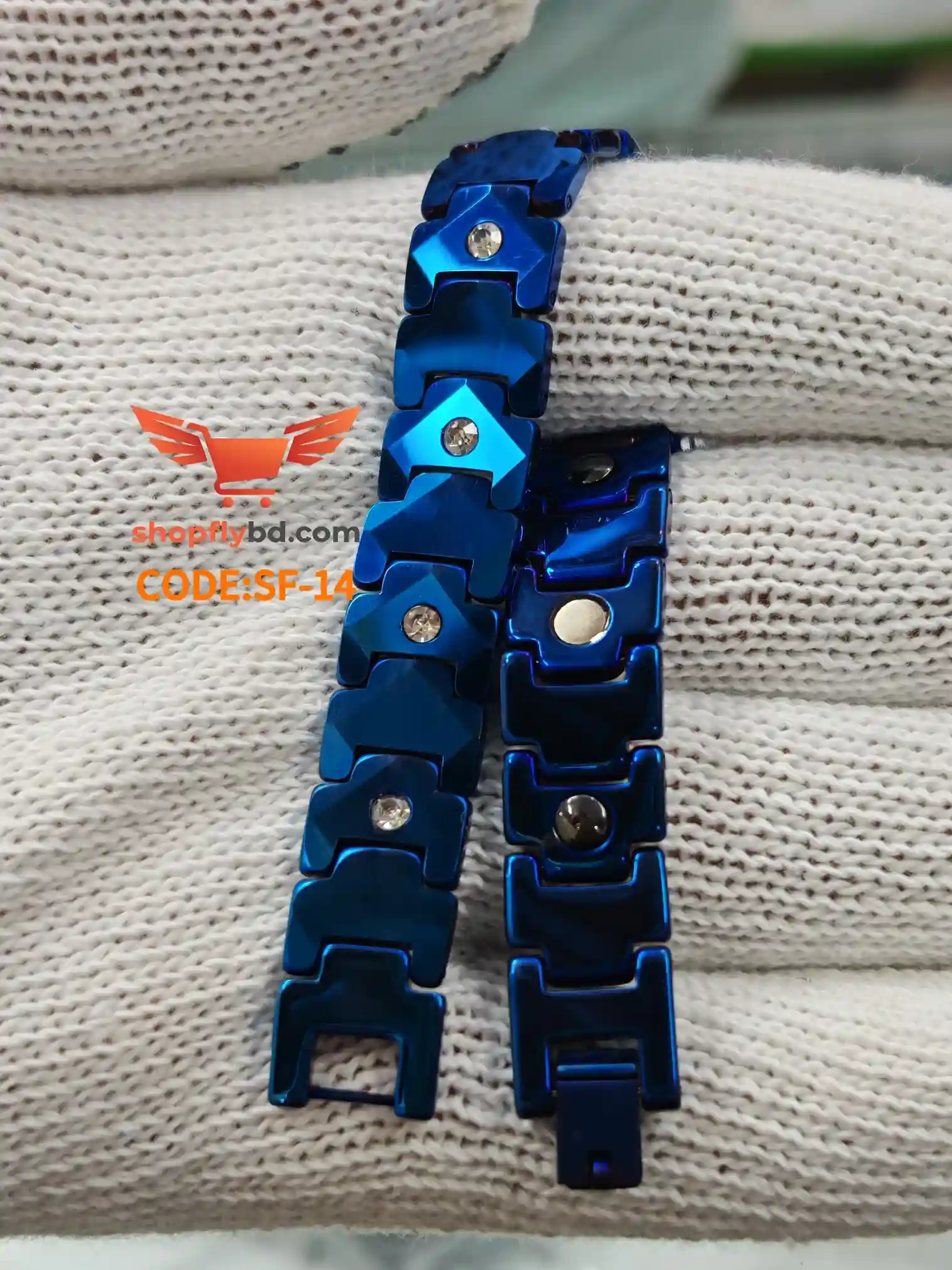 প্রিমিয়াম সেরামিক ম্যাগনেটিক হেলথ ব্রেসলেট