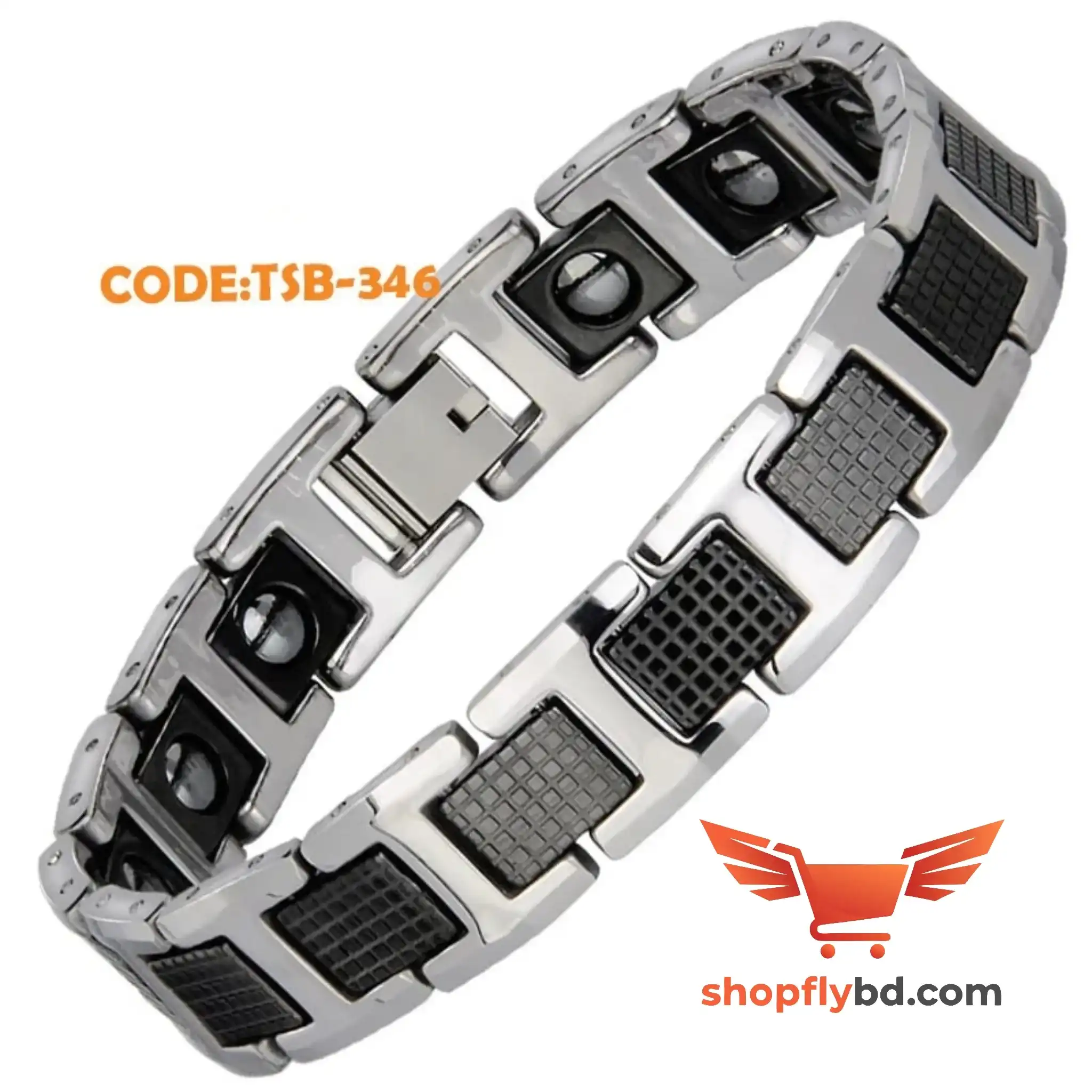 প্রিমিয়াম সেরামিক ম্যাগনেটিক হেলথ ব্রেসলেট