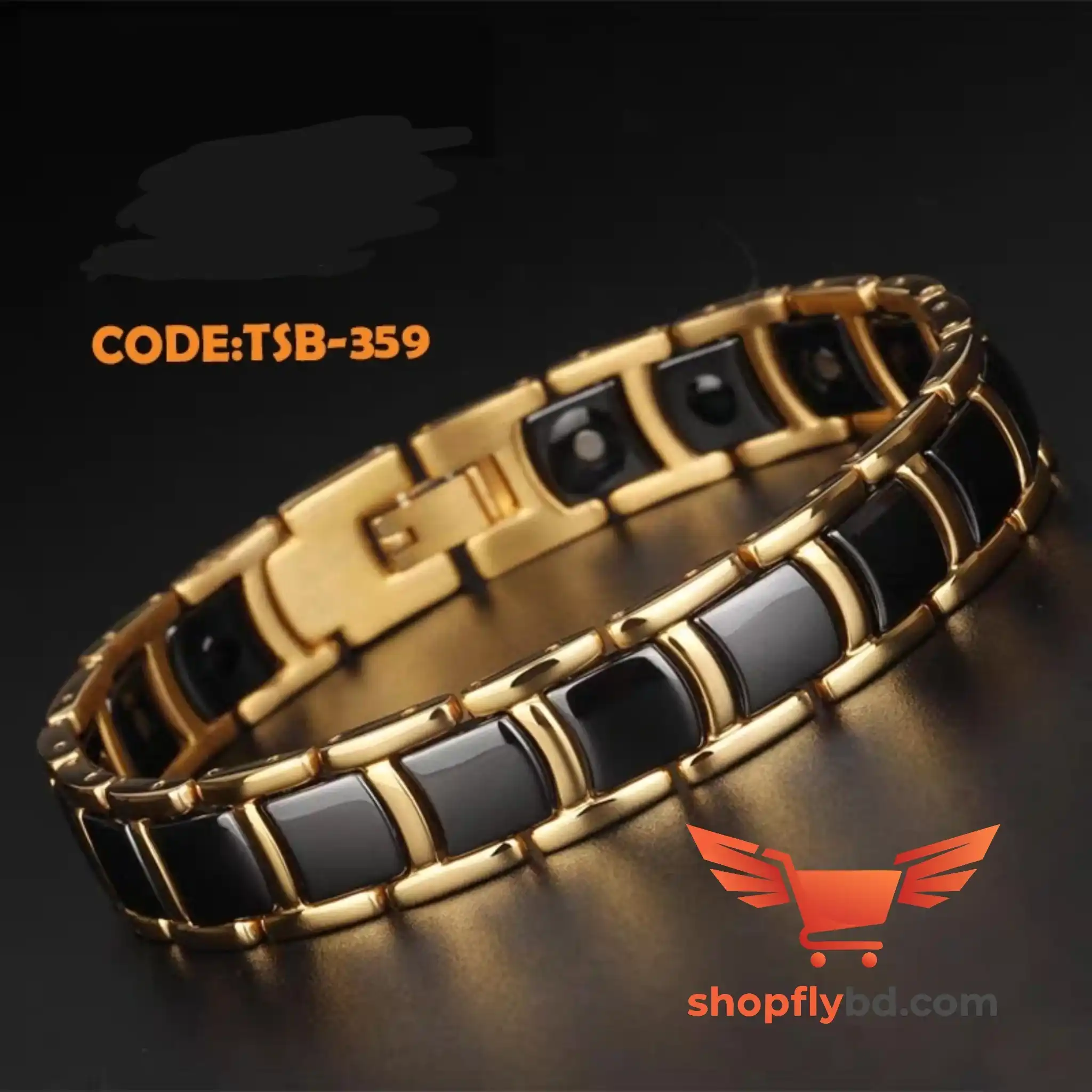 প্রিমিয়াম সেরামিক ম্যাগনেটিক হেলথ ব্রেসলেট