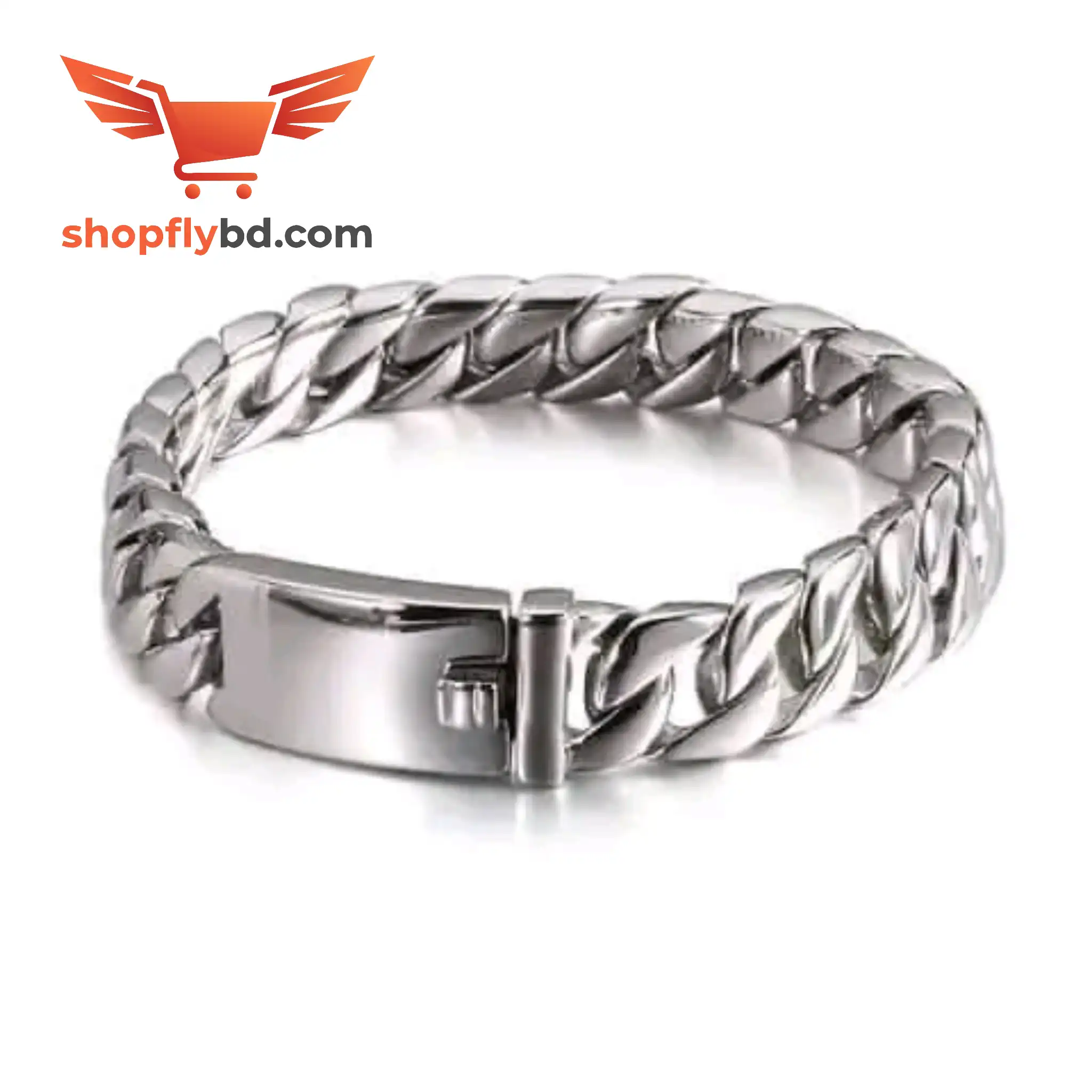 12mm Solid 316L Stainless Steel Unique Cuban Curb Link Chain Bracelets