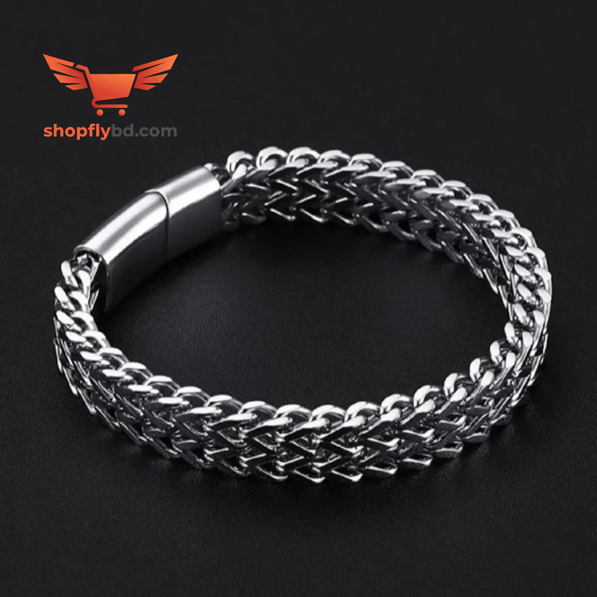 Snake Chain Men silver Color Bracelet